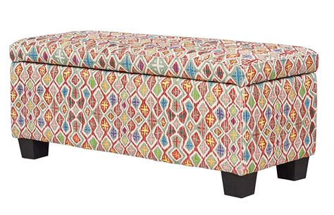 Maybe you would like to learn more about one of these? Handy Living 40 Colorful Tribal Tufted Storage Ottoman ...