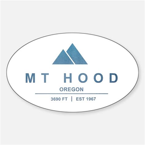 Mt Hood Bumper Stickers Car Stickers Decals And More