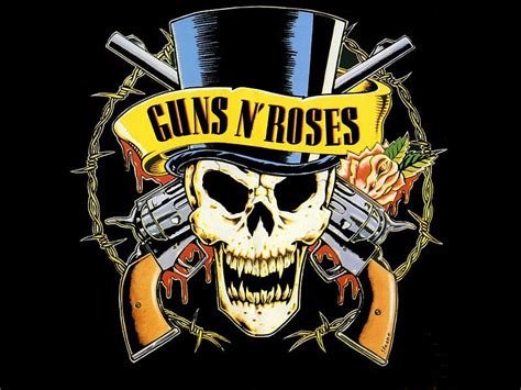 1920x1080px 1080p free download guns n roses guns metal gun rock rose roses skull hd