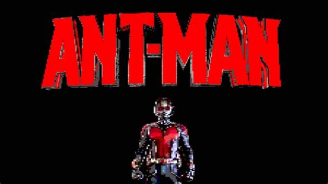 Ant Man Logo 8 Bit Video Game Intro Youtube
