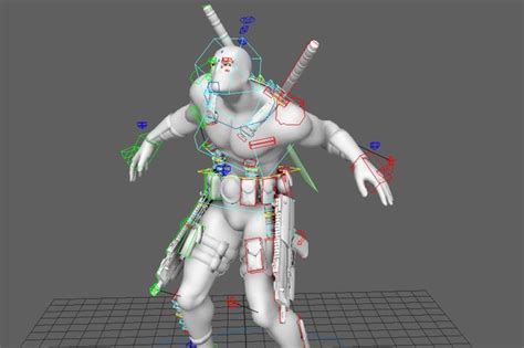 Download Free Rigged 3d Model 3dart Character Rigging 3d Character