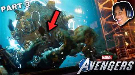 The Hulk Destroys Abomination Marvels Avengers Part3 Youtube