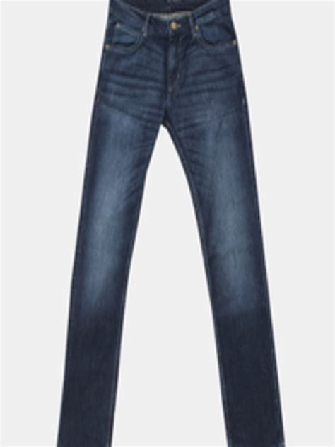 Buy Lee Men Blue Slim Fit Mid Rise Clean Look Stretchable Jeans Jeans