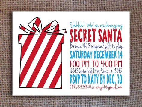 You Are Browsing Zazzles Secret Santa Invitations And Announcements