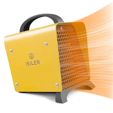 Buy ISILER Space Heater, 1500W Portable Indoor Heater, Ceramic Space