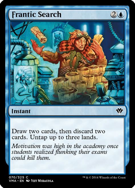 If you do, search your library for a card with that name, put it onto the battlefield, then shuffle your library. Top 10 Cards to Help Draw in Magic: The Gathering | HobbyLark