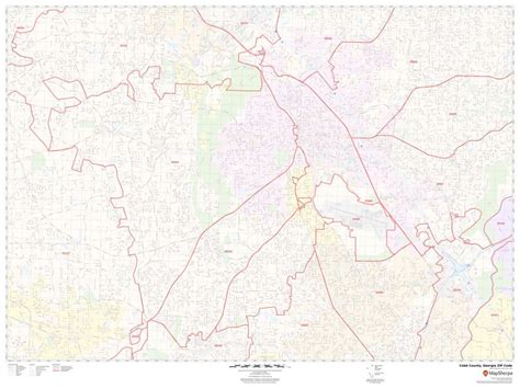 Cobb County Ga Zip Code Map