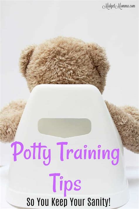 Potty Training Tips So You Keep Your Sanity • Midgetmomma