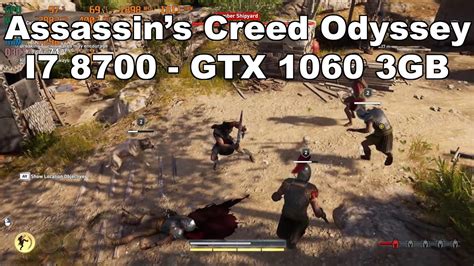 Assassin S Creed Odyssey GTX 1060 3GB I7 8700 CYBERPOWERPC Review