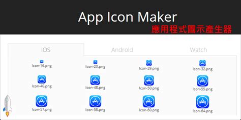 After about 15 minutes basic app functions can be discussed with the customer. 《App icon產生器》一鍵產生適合iOS、Android和Watch的各種圖示尺寸。 | Techmarks劃重點