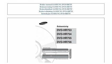 samsung dvd v5650 user manual
