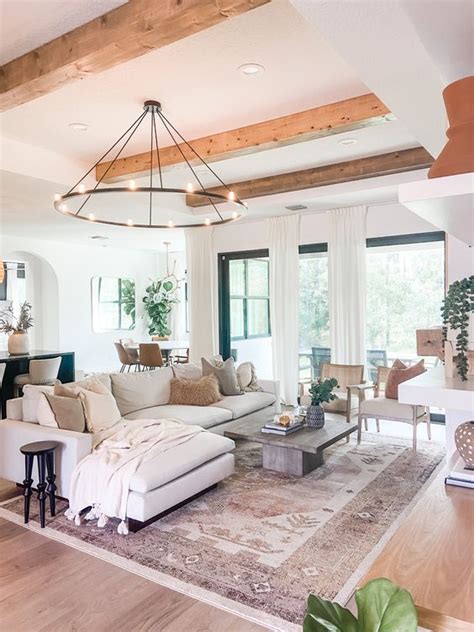 How To Decorate Living Rooms With High Ceilings