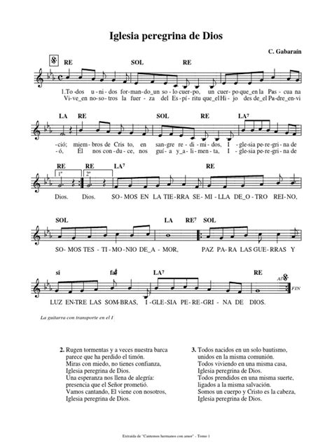 Su repertorio roza las 500 canciones. Cesareo Gabaraín - Iglesia peregrina de Dios