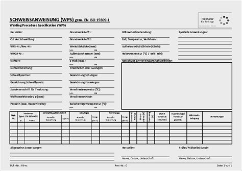 Zuerst artikel in die datenbank eintragen. Schweißanweisung Vorlage / Das Kleine Wps 1x1 1 Einleitung ...