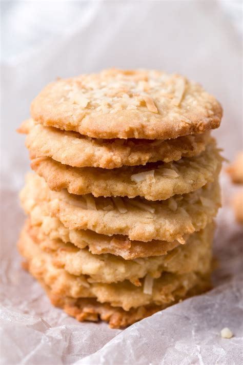 Chewy Coconut Cookie Quick And Easy Cookie Recipe
