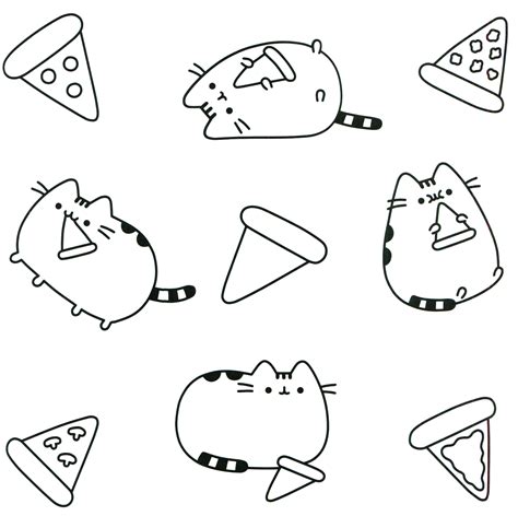 This simple lovable create is so much fun to color, and there are so many ways pusheen cat is adorable… cupcakes, unicorns, rainbows, burgers, pizza, hearts, stars, balloons and so much more. Pusheen Coloring Pages - Best Coloring Pages For Kids