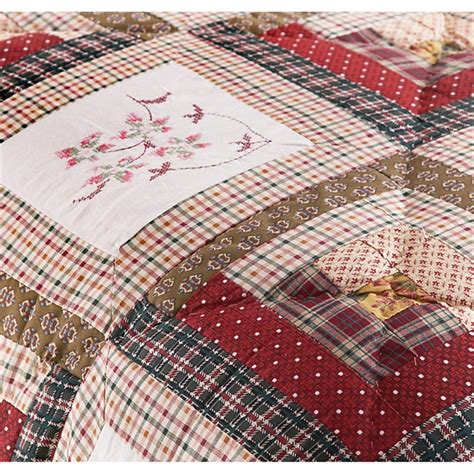 Download other wallpapers about log cabin quilts pictures in our other posts. Cross - stitch Log Cabin Cotton Quilt and Sham Set ...