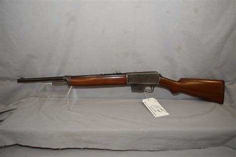 Winchester Model 1907 Sl 351 Sl Cal Mag Fed Semi Auto Rifle W 20 Bbl Blued Finish Barrel Appea