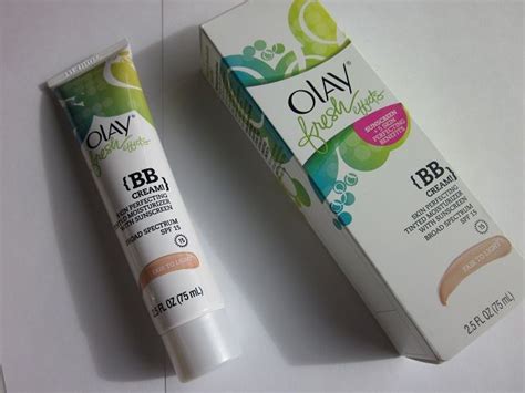 Review Olay Fresh Effects Bb Cream Spf 15 Fair To Light Olay Bb