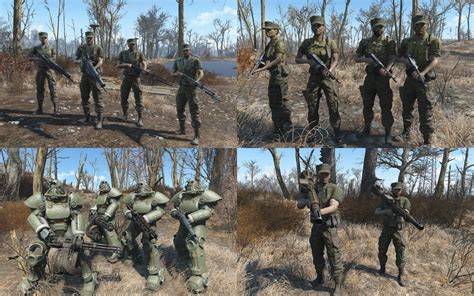 Fatigues Extended Military Outfits And Reinforcement Abilities At