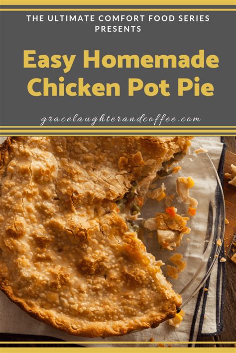 This skillet chicken pot pie is easy as.well.pie. Easy Chicken Pot Pie (Made with Pie Crust) - Grace ...