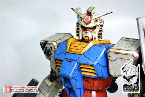 Mega Size 148 Rx 78 2 Gundam Custom Paint By Putra Shining Putaro