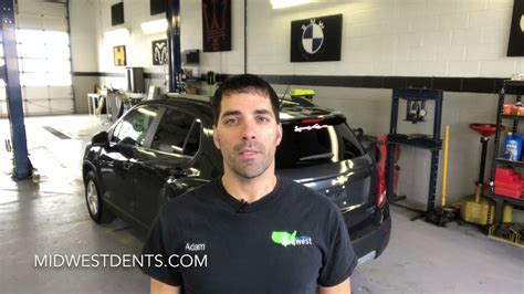 There are four types of dents you should know about q: Midwest Dent Repair - Paintless Dent Repair - YouTube