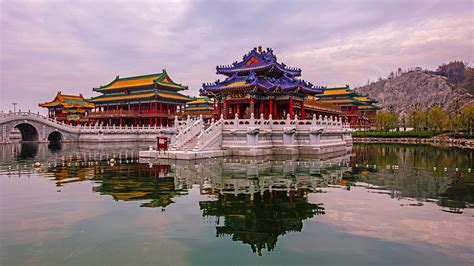 Chinese Ancient Architecture Photo Hd Wallpaper 01 Preview