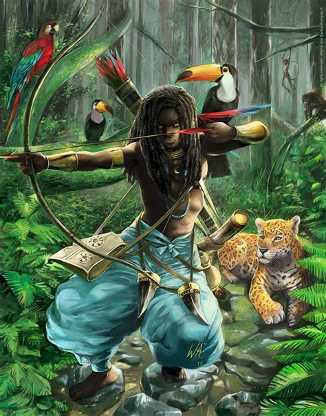 Oxóssi Òsóòsi Orishas Yoruba African Mythology Yoruba Religion