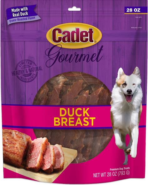 Cadet Gourmet Duck Breast Dog Treats 28 Oz Bag