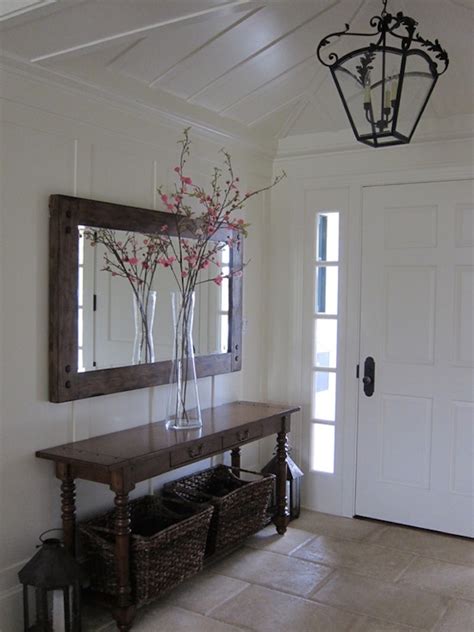 Our favorite faux decorating hacks. 18 Entryways with Captivating Mirrors