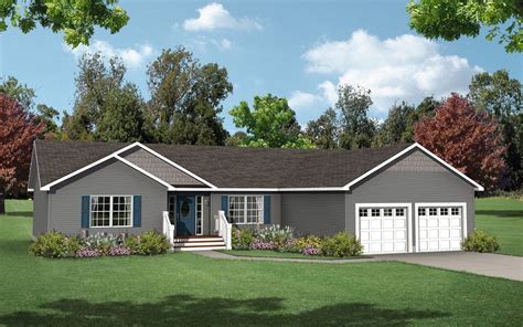 The Winsford Modular Ranch Elevation Ranch House Designs Ranch House