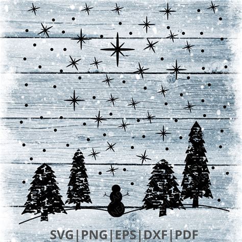 Download Winter Scene SVG Winter Scene SVG File Christmas Scene SVG | Etsy | Christmas svg files, Winter ...