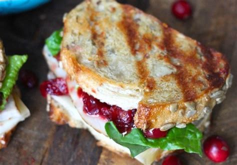 Leftover Turkey Sandwich With Cranberry Sauce The Organic Kitchen Blog And Tutorials