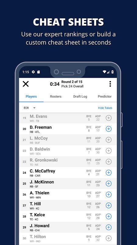 The nfl fantasy football app is the official nfl offering for the 2019 season. Fantasy Football Draft Wizard Free Samsung Galaxy S3 App ...