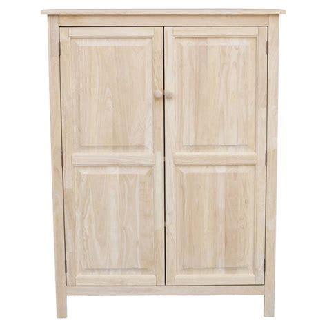 Our oak chimney cupboard is the first step in our kitchen rebuild. International Concepts Double Jelly Cupboard (With images ...