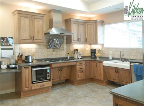 Overhead cabinets are often positioned such that they are out of the reach of wheelchair users and can cause awkward straining for other disabled or weakened users. would like part of the kitchen to be wheelchair accessable ...