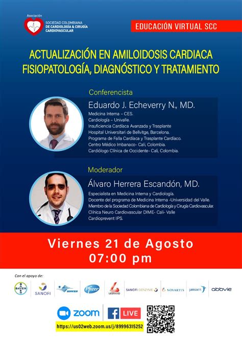 Live Webinar Actualización En Amiloidosis Cardiaca Fisiopatología