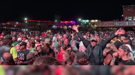 Sturgis Motorcycle Rally Rock Band Smash Mouth Performed To A Packed