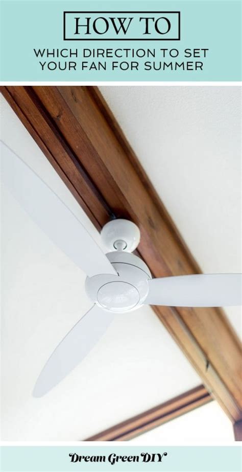Ceiling fan motor and blade rotation settings in the summer, a ceiling fan makes the air seem as much as eight degrees (fahrenheit) cooler. Which Direction To Set Your Fan For Summer | Ceiling fan ...