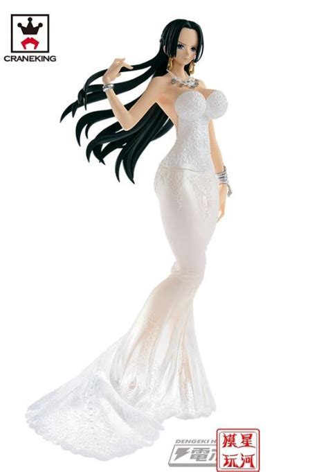 Original Banpresto Boa Hancock Sex Figure Lady Edge White Wedding Dress