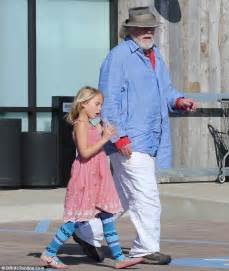 Nick Nolte Steps Out With Daughter Sophie Five For Lunch Daily Mail