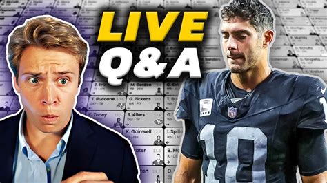 Injury Updates Answering Fantasy Football Questions Youtube