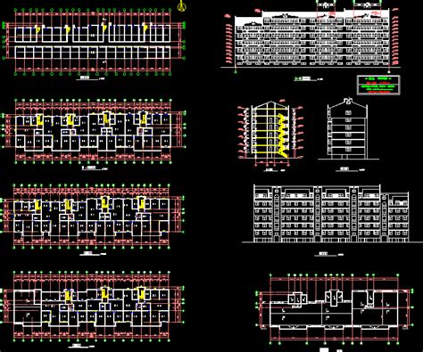 Residential Building Dwg Block For Autocad Designs Cad