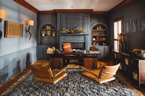 This Is Not Your Typical Modern Farmhouse Masculine Home Office