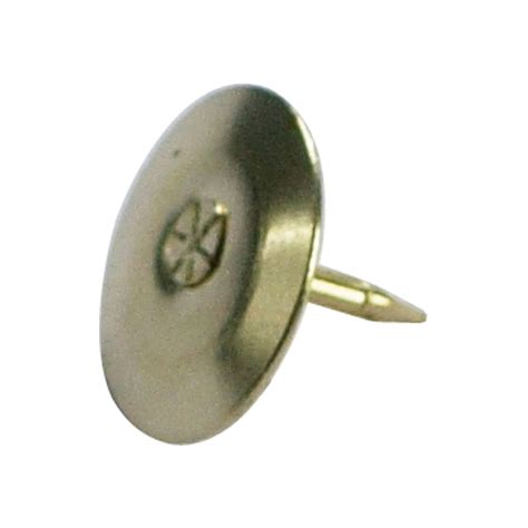 Brass Plated Drawing Pins 100 Pack Homebase