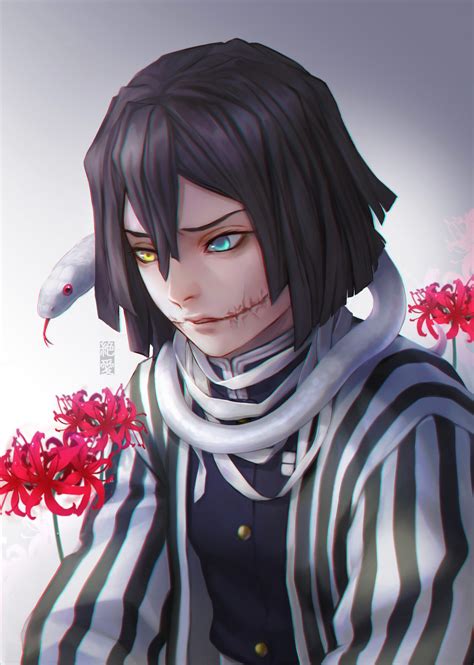 Iguro Obanai Kimetsu No Yaiba Page 2 Of 3 Zerochan