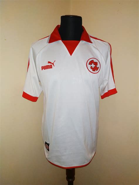 Switzerland football shirts, kits & jerseys 224 products. Switzerland Away football shirt 2002 - 2004.