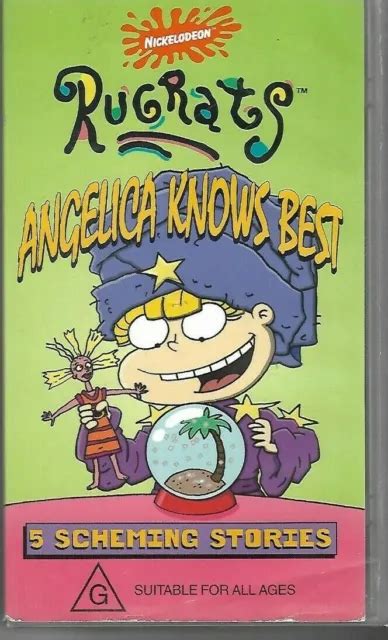 Rugrats Angelica Knows Best Pal Vhs Video Tape Near New Condition My Xxx Hot Girl