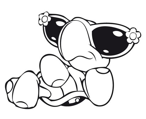 Dibujos Para Pintar De Una Tortuga - Para Colorear